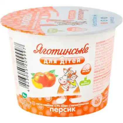 Сир пас персик 3,9%